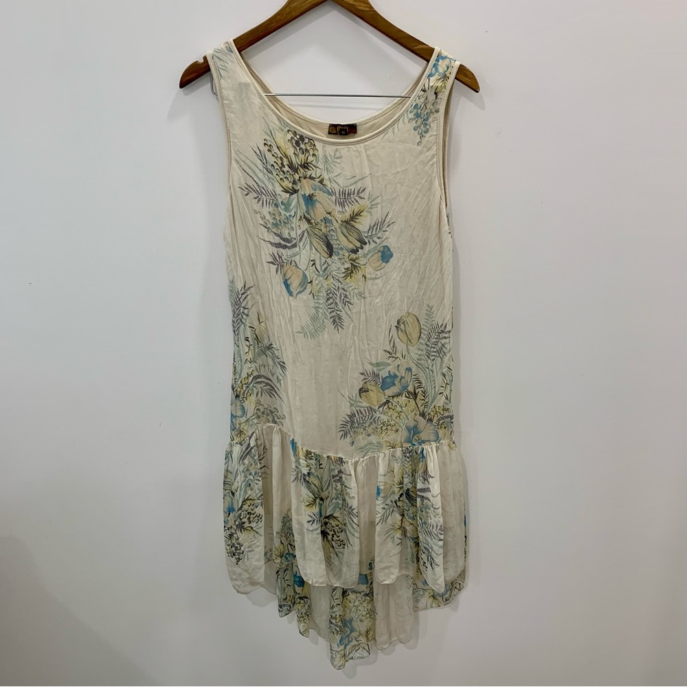 Amanti floral silk dress